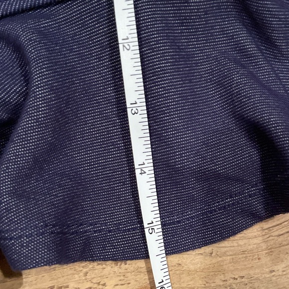 Betsey Johnson soft denim ruffled crop top summer jeans festival sailor Y2K SM - Picture 7 of 8